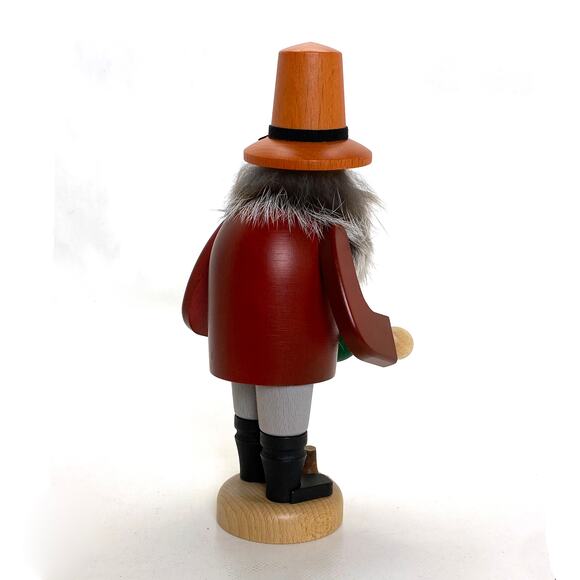 Lumber Jack Tree Smoker Erzebirge Kaden Straco 8.25 In Tall Made In Germany - Picture 3 of 3